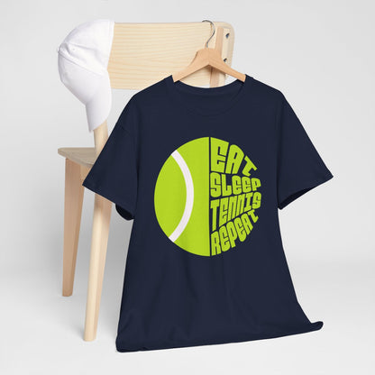 EAT SLEEP 2 - Tennis Basic Tee