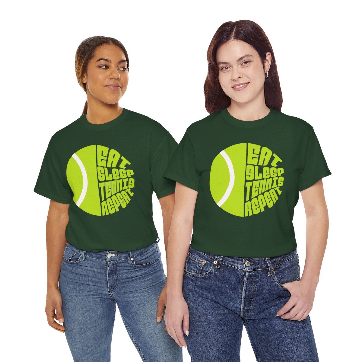 EAT SLEEP 2 - Tennis Basic Tee