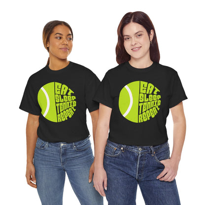 EAT SLEEP 2 - Tennis Basic Tee