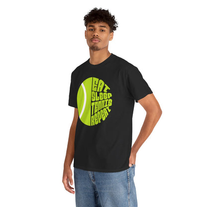 EAT SLEEP 2 - Tennis Basic Tee