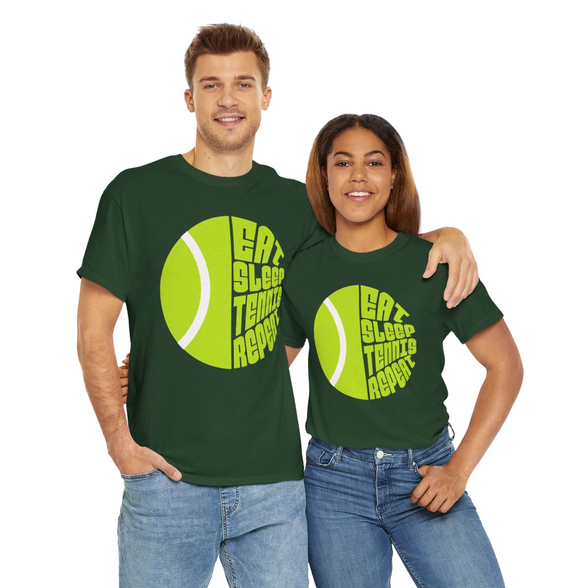 EAT SLEEP 2 - Tennis Basic Tee
