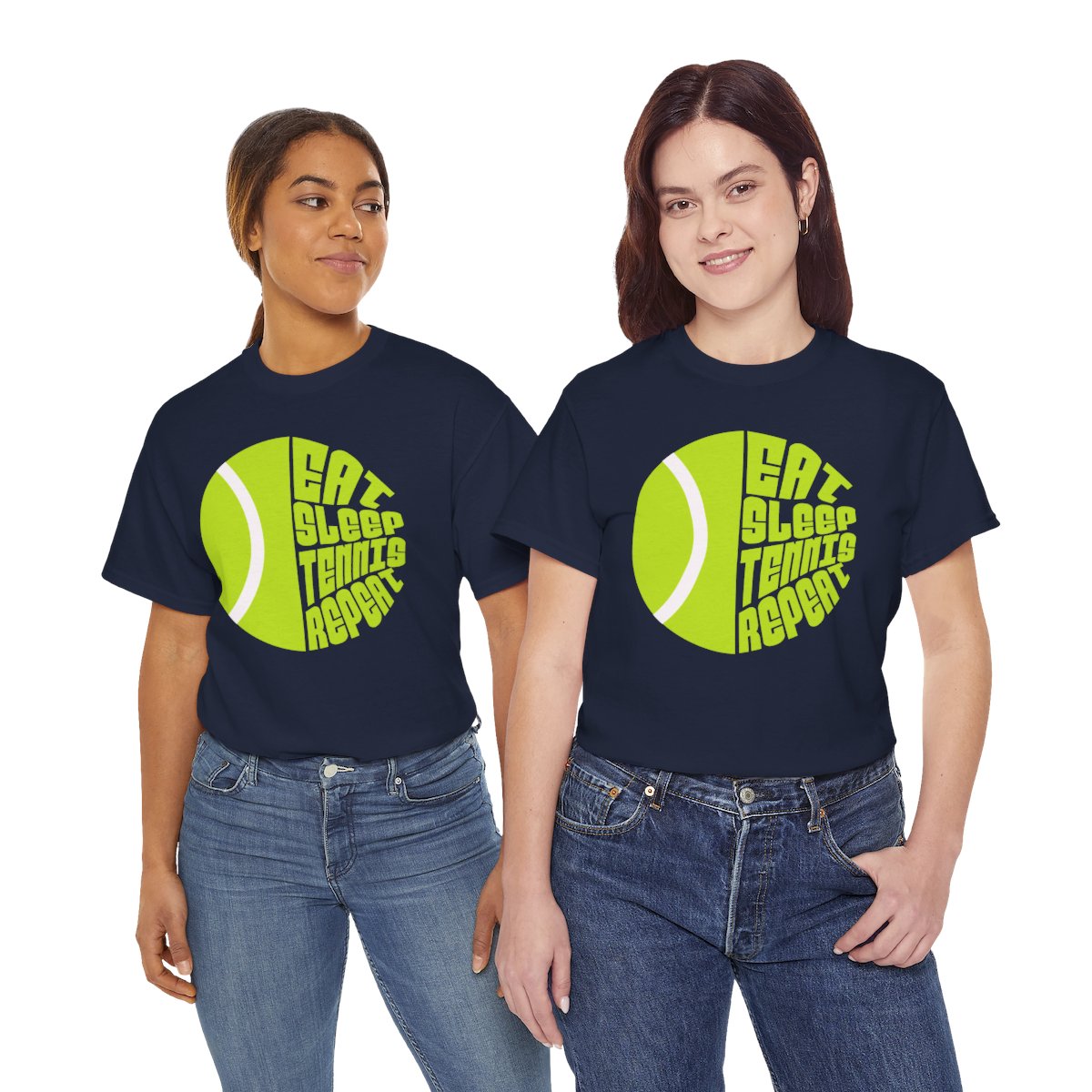 EAT SLEEP 2 - Tennis Basic Tee
