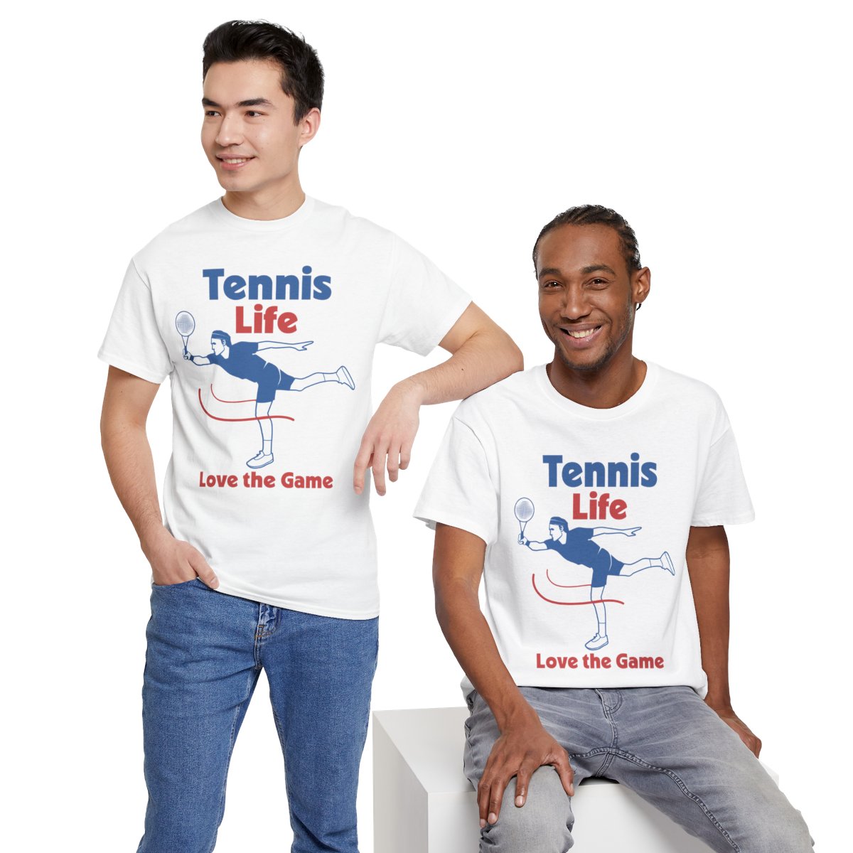 TENNIS LIFE - Tennis Basic Tee
