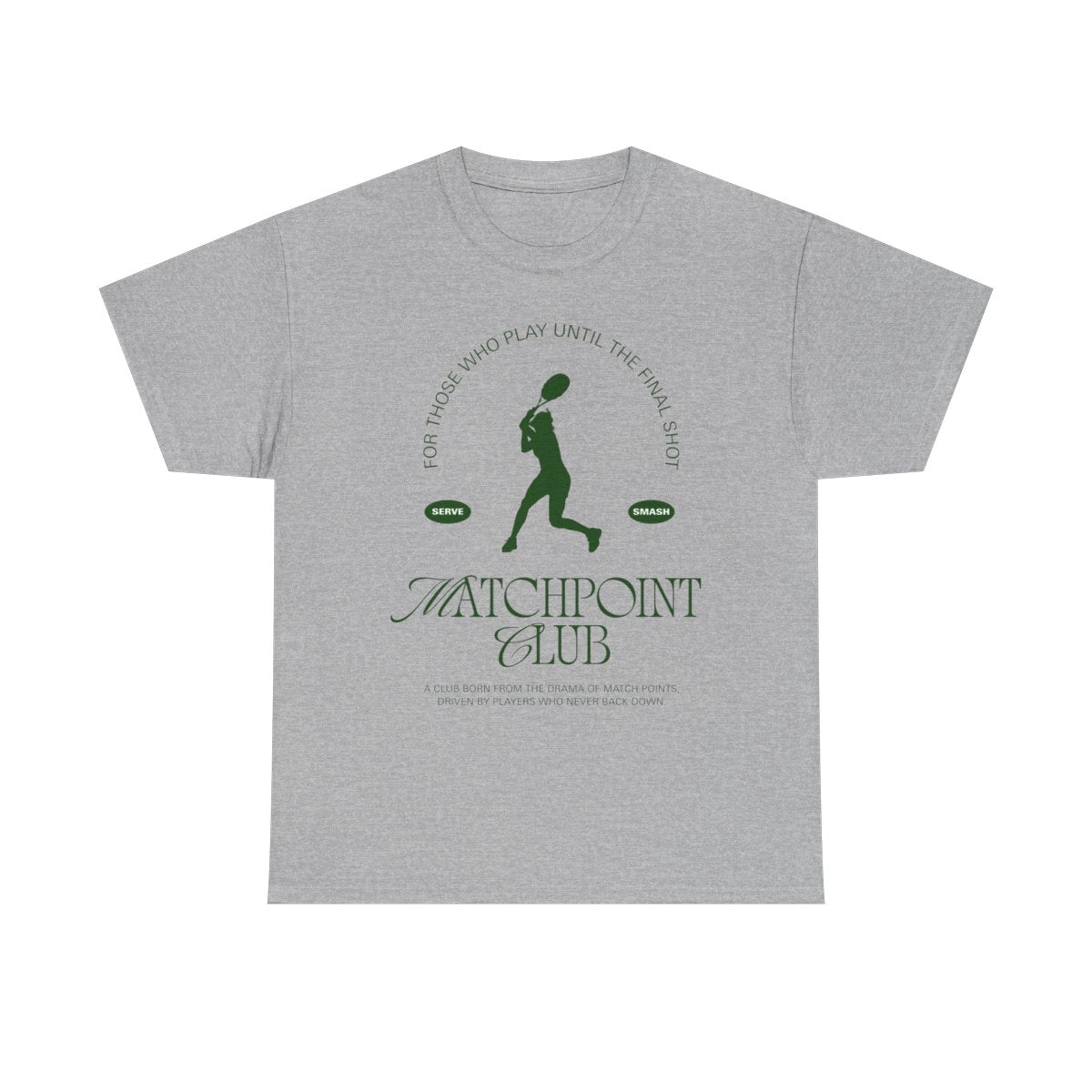 MATCH POINT 7 - Tennis Basic Tee