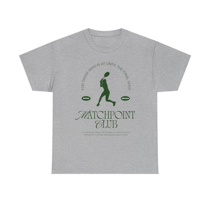 MATCH POINT 7 - Tennis Basic Tee