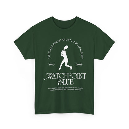 MATCH POINT 7 - Tennis Basic Tee