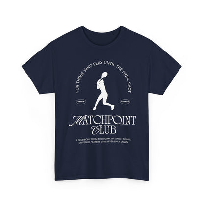 MATCH POINT 7 - Tennis Basic Tee