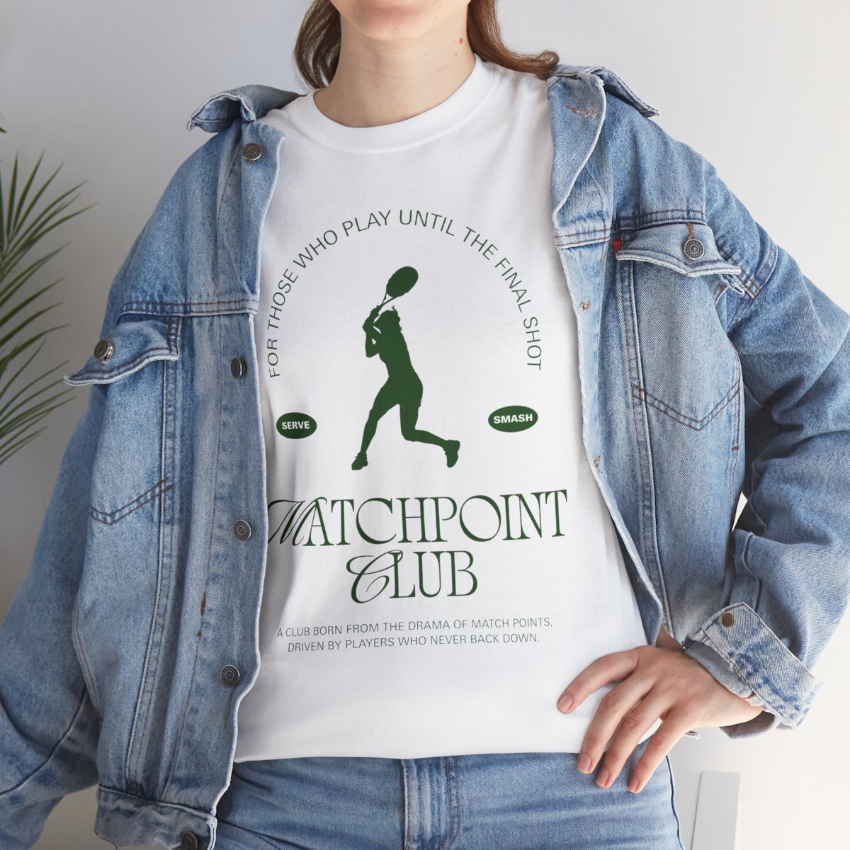 MATCH POINT 7 - Tennis Basic Tee