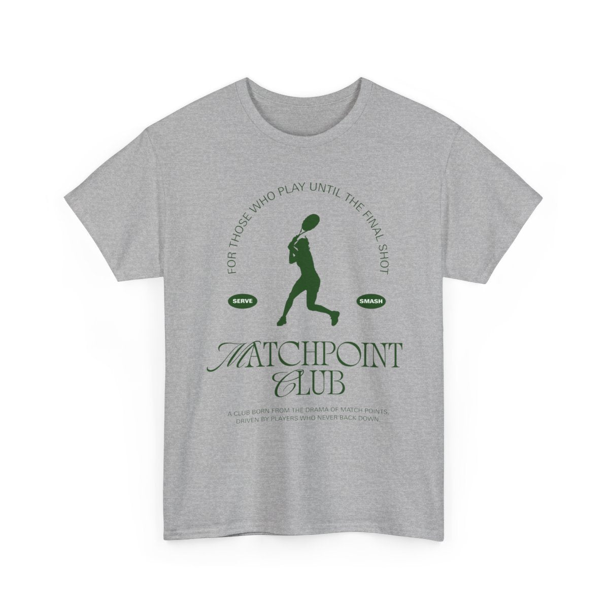 MATCH POINT 7 - Tennis Basic Tee