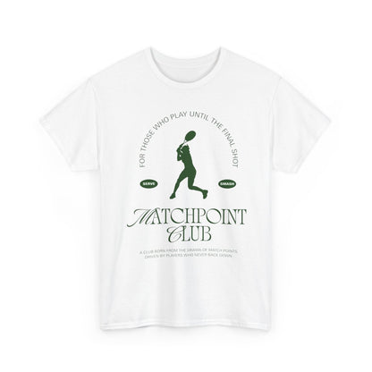 MATCH POINT 7 - Tennis Basic Tee