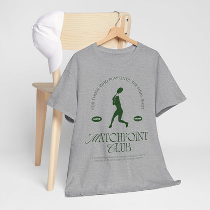 MATCH POINT 7 - Tennis Basic Tee