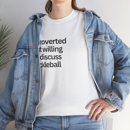 INTOVERTED - Pickleball (Basic Tee)