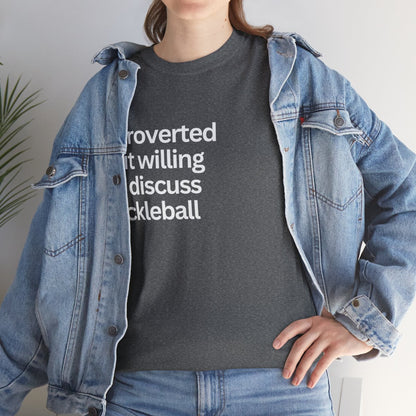 INTOVERTED - Pickleball (Basic Tee)