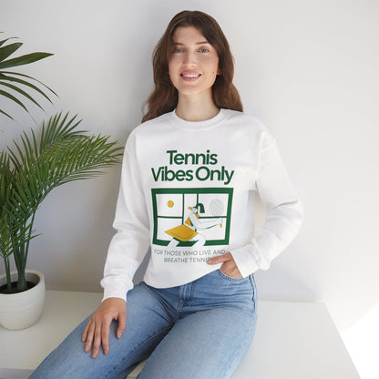 TENNIS VIBES ONLY - Tennis Sweatshirt