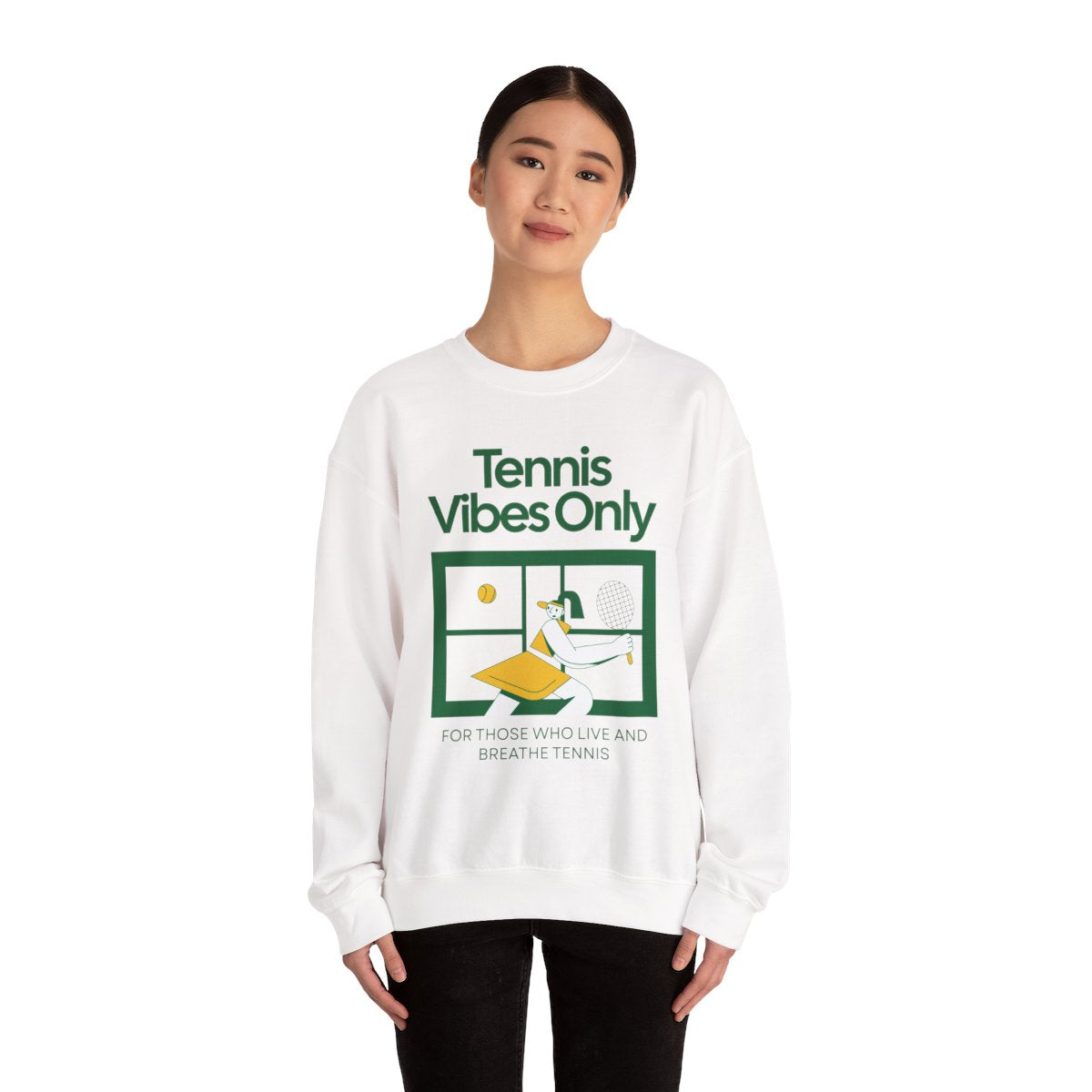 TENNIS VIBES ONLY - Tennis Sweatshirt
