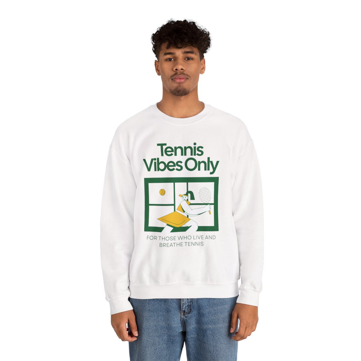 TENNIS VIBES ONLY - Tennis Sweatshirt