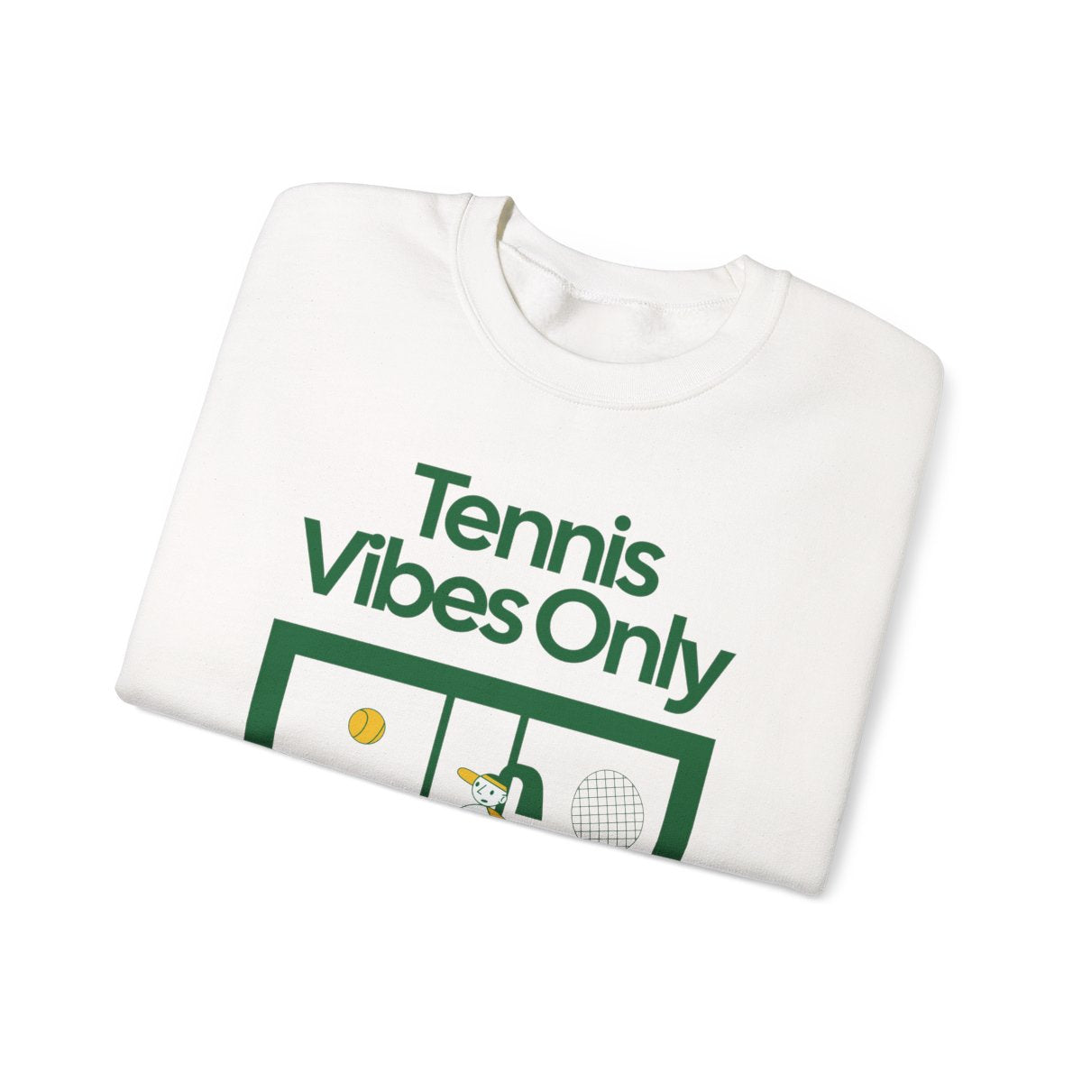 TENNIS VIBES ONLY - Tennis Sweatshirt