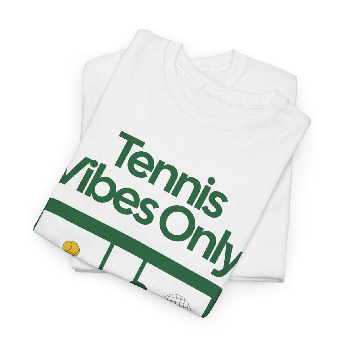 TENNIS VIBES ONLY - Tennis Basic Tee