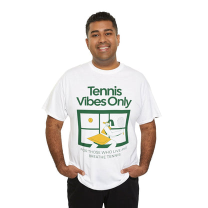 TENNIS VIBES ONLY - Tennis Basic Tee