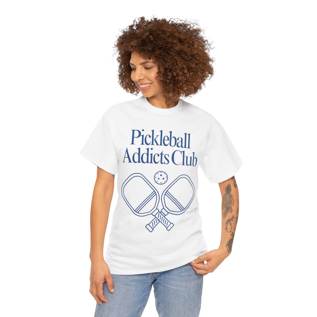 PICKLEBALL ADDICTS CLUB - Pickleball (Basic Tee)