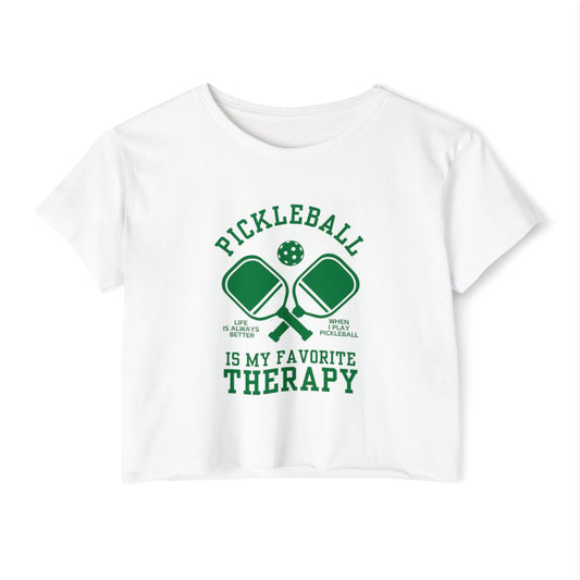 THERAPY 1 - Pickleball (Crop Top)