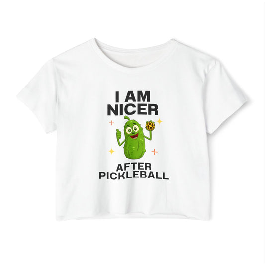 AFTER PICKLEBALL - Pickleball (Crop Top)
