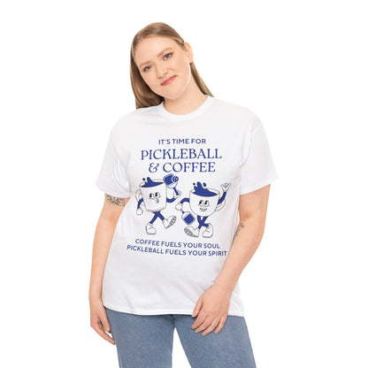 COFFEE & PICKLEBALL 3 - Pickleball (Basic Tee)