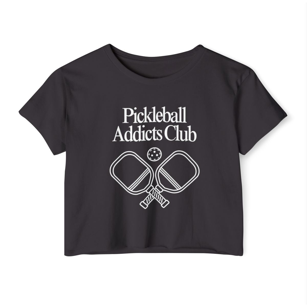 PICKLEBALL ADDICTS CLUB - Pickleball (Crop Top)