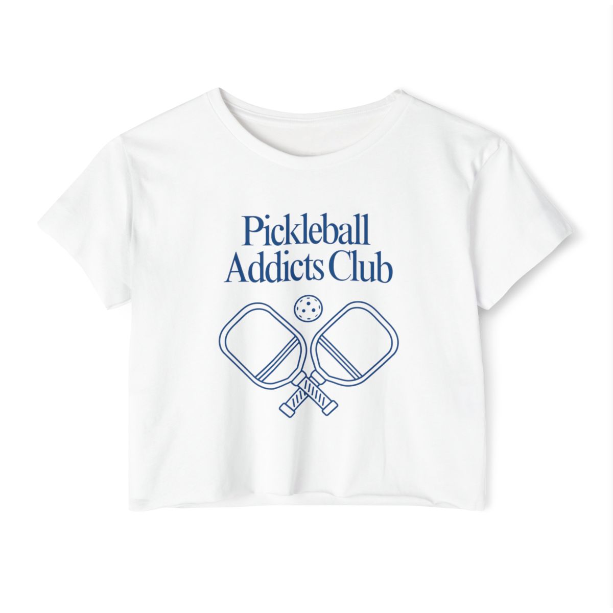 PICKLEBALL ADDICTS CLUB - Pickleball (Crop Top)