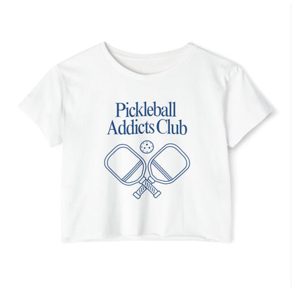 PICKLEBALL ADDICTS CLUB - Pickleball (Crop Top)