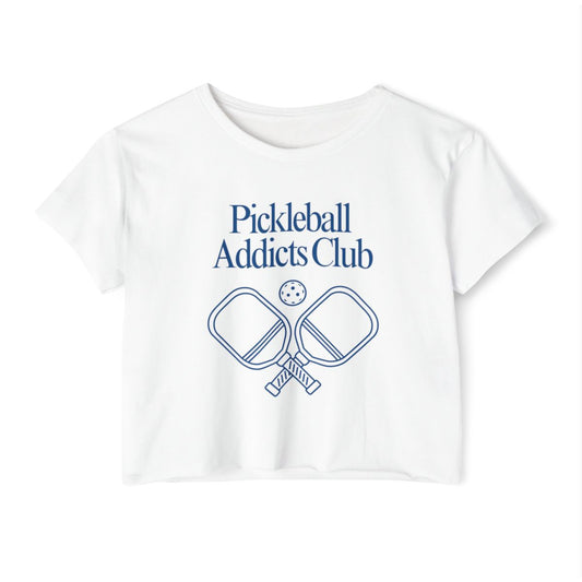 PICKLEBALL ADDICTS CLUB - Pickleball (Crop Top)