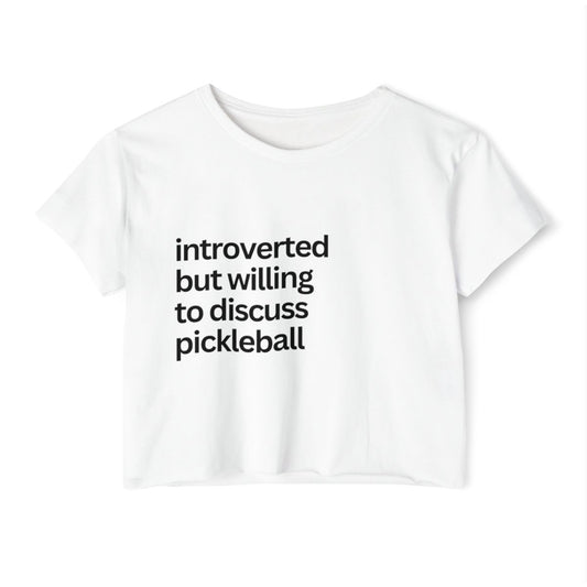 INTOVERTED - Pickleball (Crop Top)