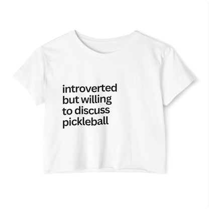 INTOVERTED - Pickleball (Crop Top)