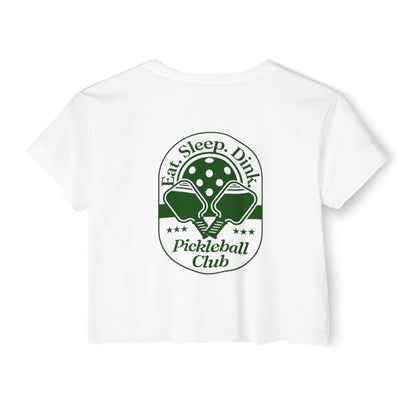 EAT SLEEP DINK - Pickleball (Crop Top)
