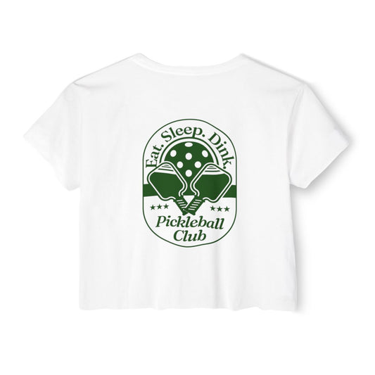 EAT SLEEP DINK - Pickleball (Crop Top)