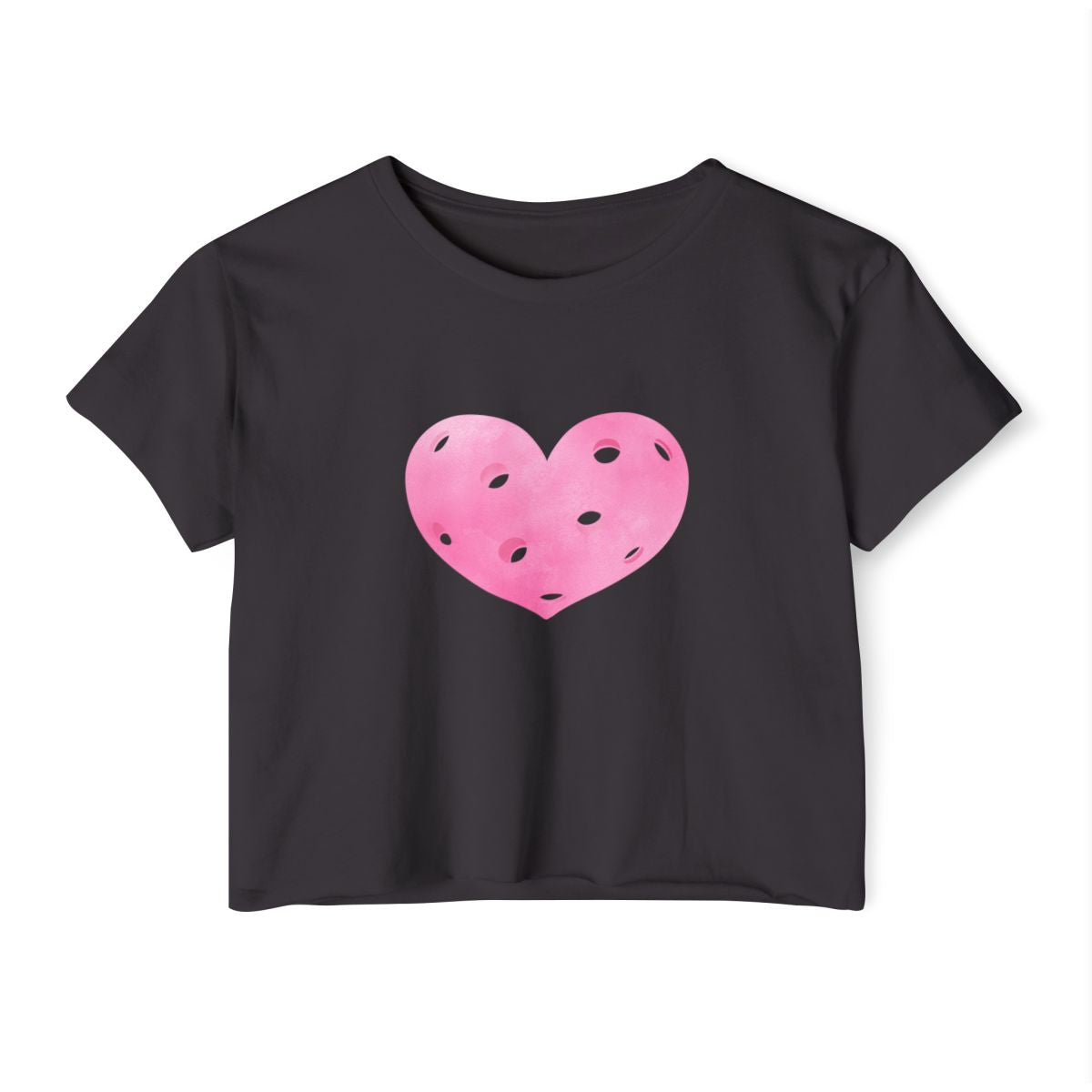HEART PICKLEBALL 2 - Pickleball (Crop Top)