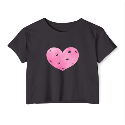 HEART PICKLEBALL 2 - Pickleball (Crop Top)