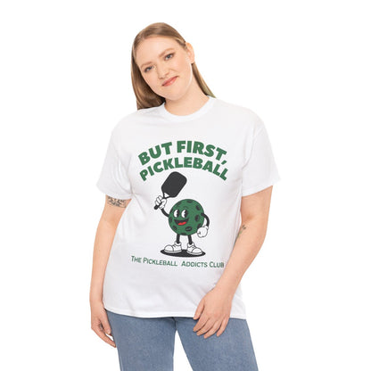 BUST FIRST, PICKLEBALL - Pickleball (Basic Tee)