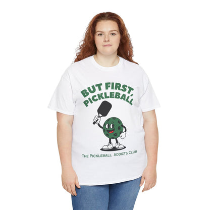 BUST FIRST, PICKLEBALL - Pickleball (Basic Tee)