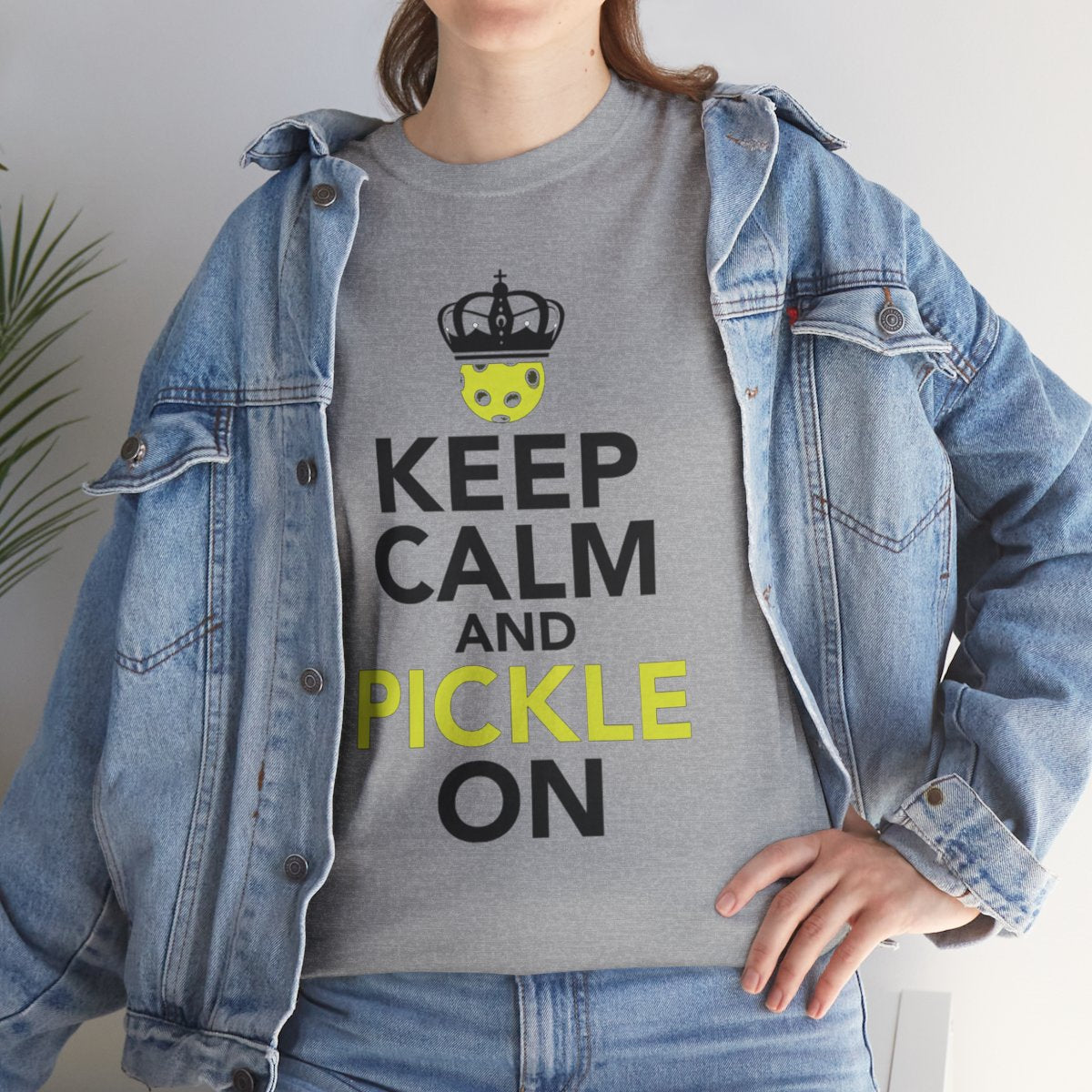 PICKLE ON - Pickleball (Basic Tee)