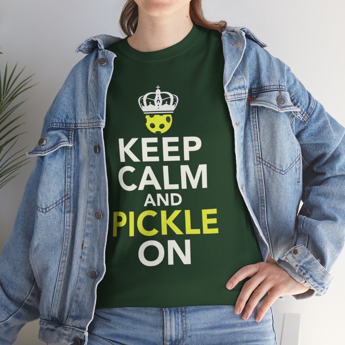 PICKLE ON - Pickleball (Basic Tee)