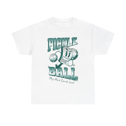 PLAY HARD - Pickleball (Basic Tee)