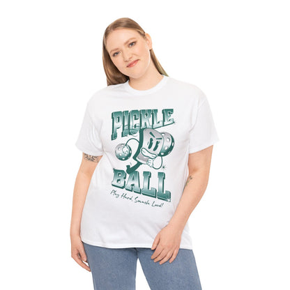 PLAY HARD - Pickleball (Basic Tee)