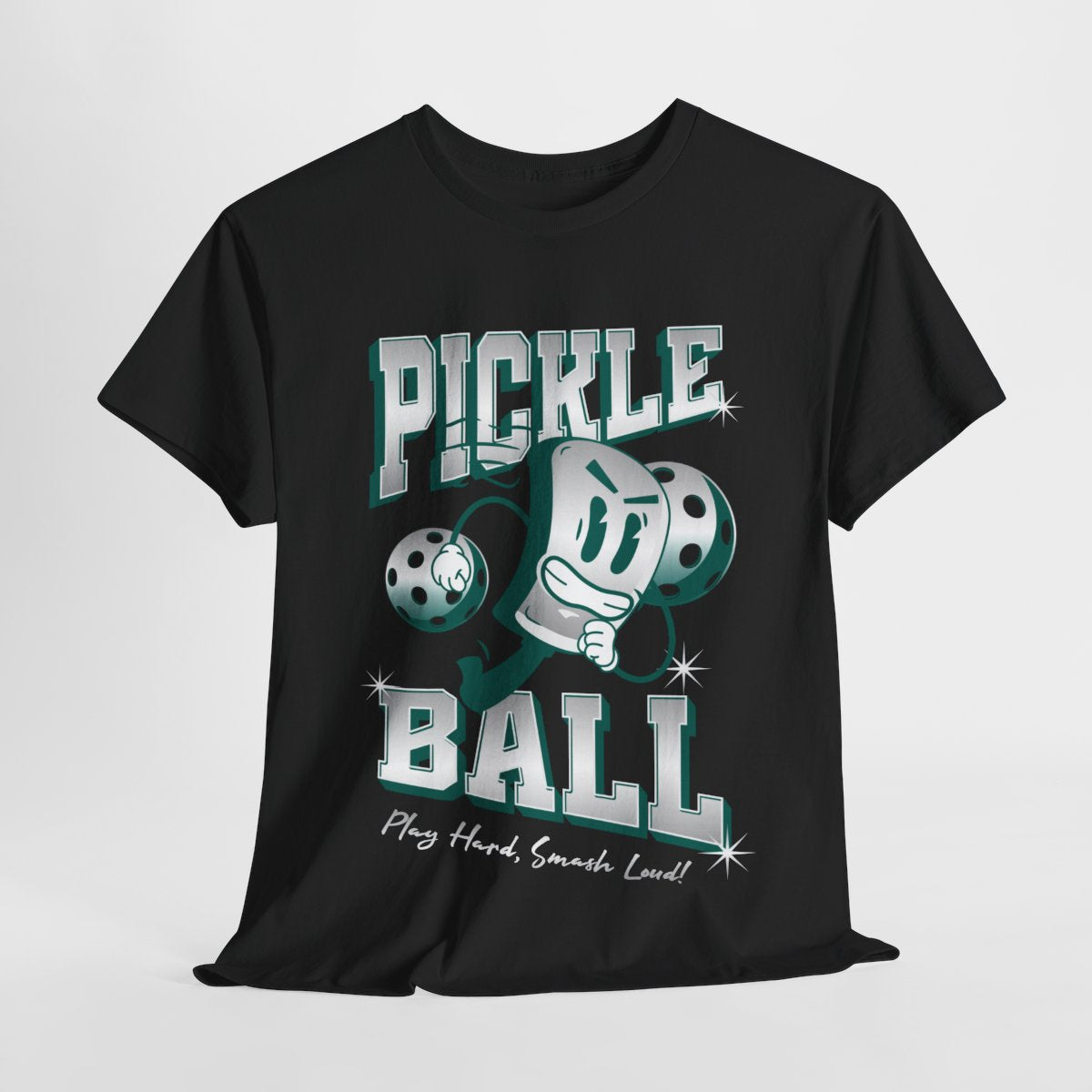 PLAY HARD - Pickleball (Basic Tee)
