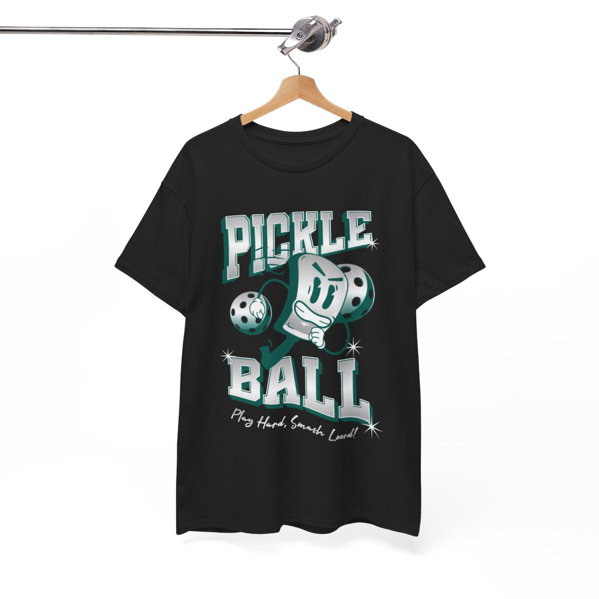 PLAY HARD - Pickleball (Basic Tee)