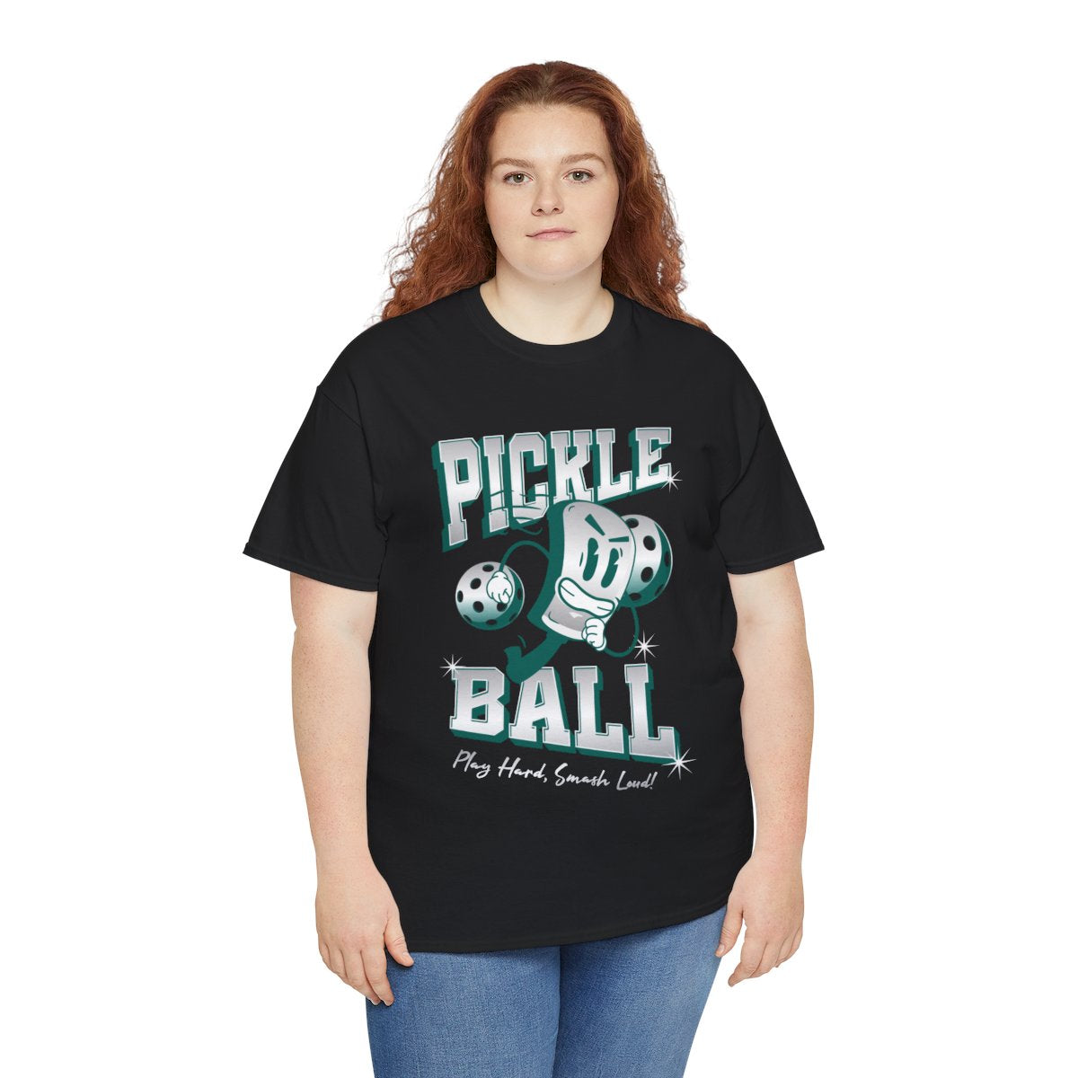 PLAY HARD - Pickleball (Basic Tee)
