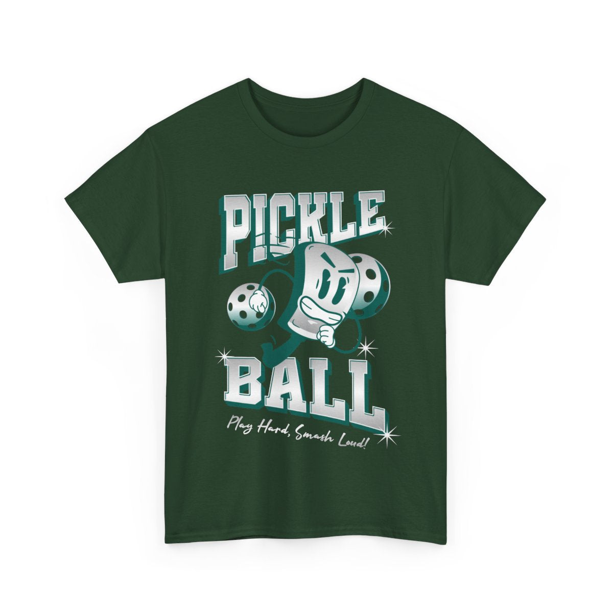 PLAY HARD - Pickleball (Basic Tee)