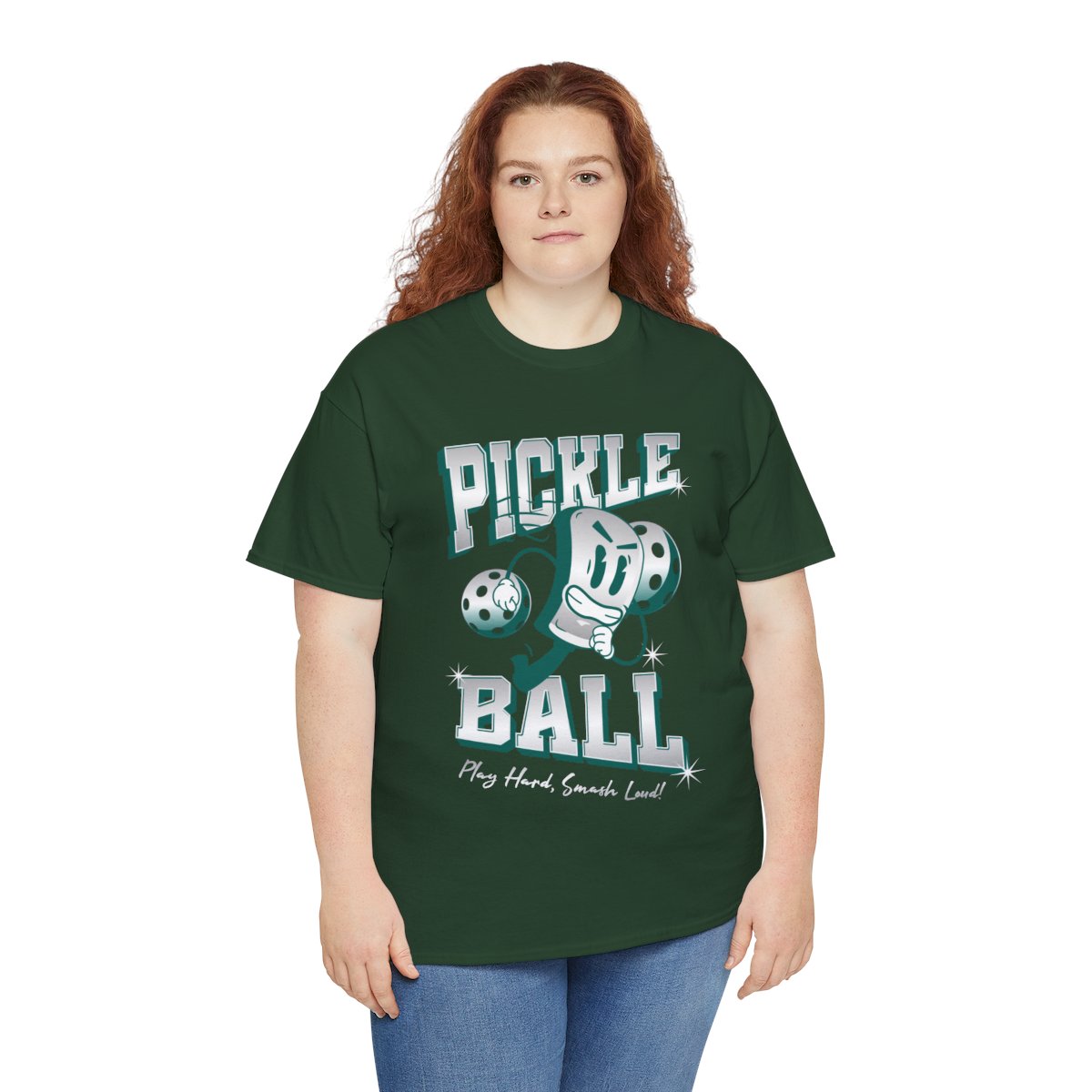 PLAY HARD - Pickleball (Basic Tee)