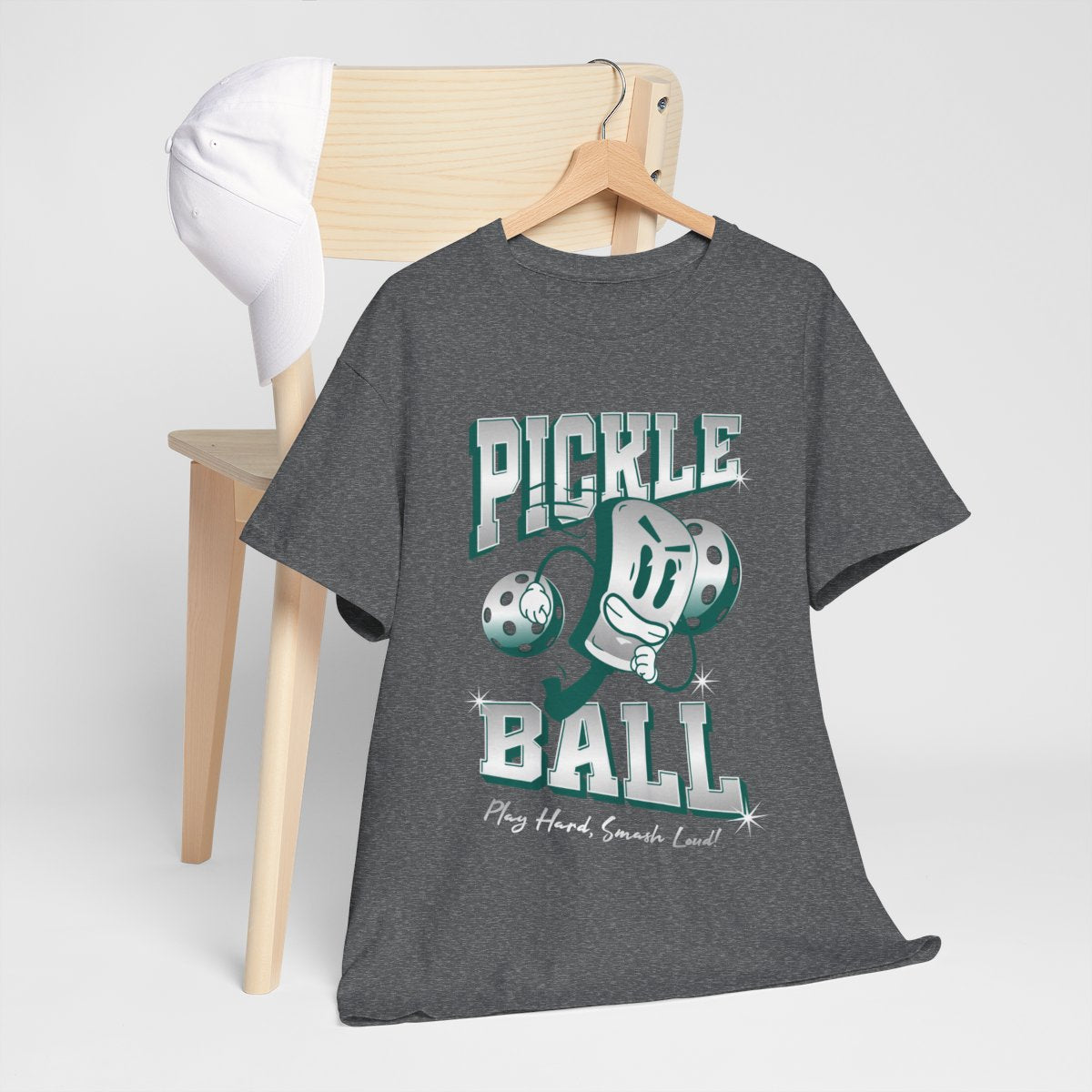PLAY HARD - Pickleball (Basic Tee)