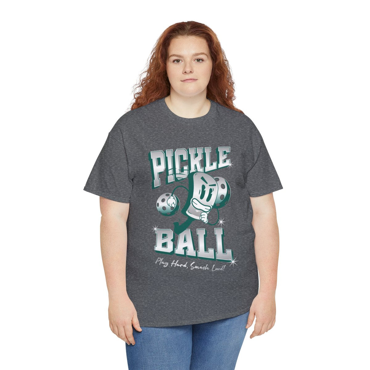 PLAY HARD - Pickleball (Basic Tee)